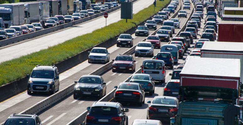 Zakorkowana autostrada