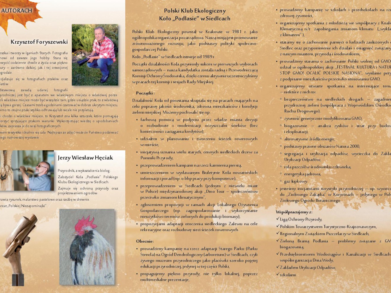 EKOLOGIA = SZTUKA Wystawa w Siedlcach XI/XII 2012