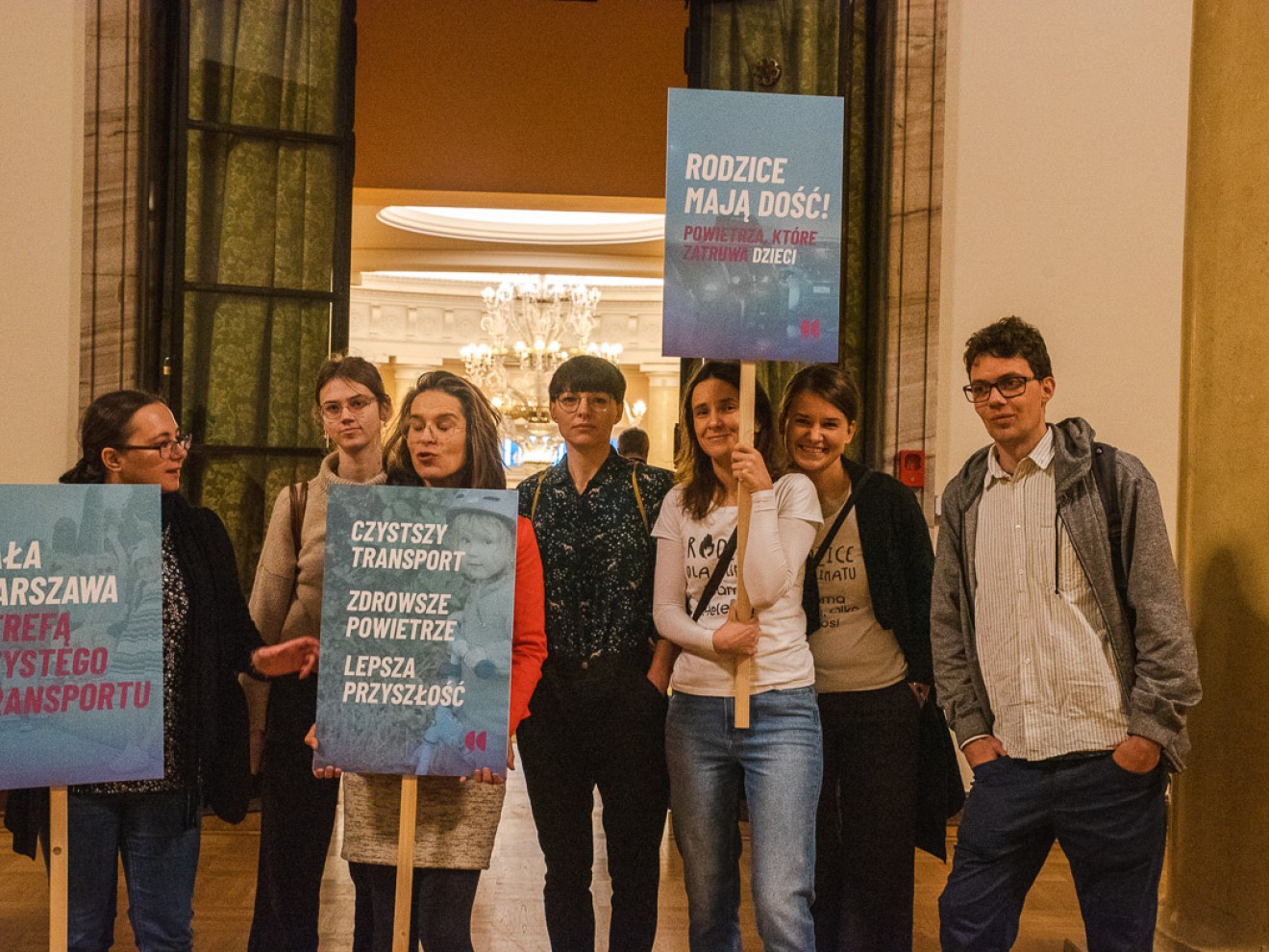 Wezwanie do walki ze smogiem transportowym w Warszawie