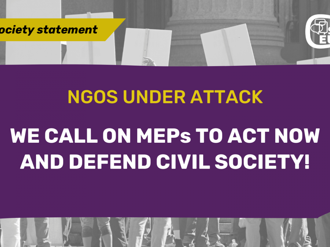 Ponad 570 NGO łączy siły w obronie społeczeństwa obywatelskiego